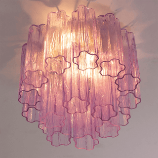 Aurora Plafonnier Style Cascade Rose