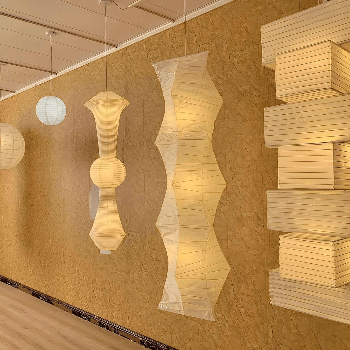 Dorevia Suspension Papier Moderne