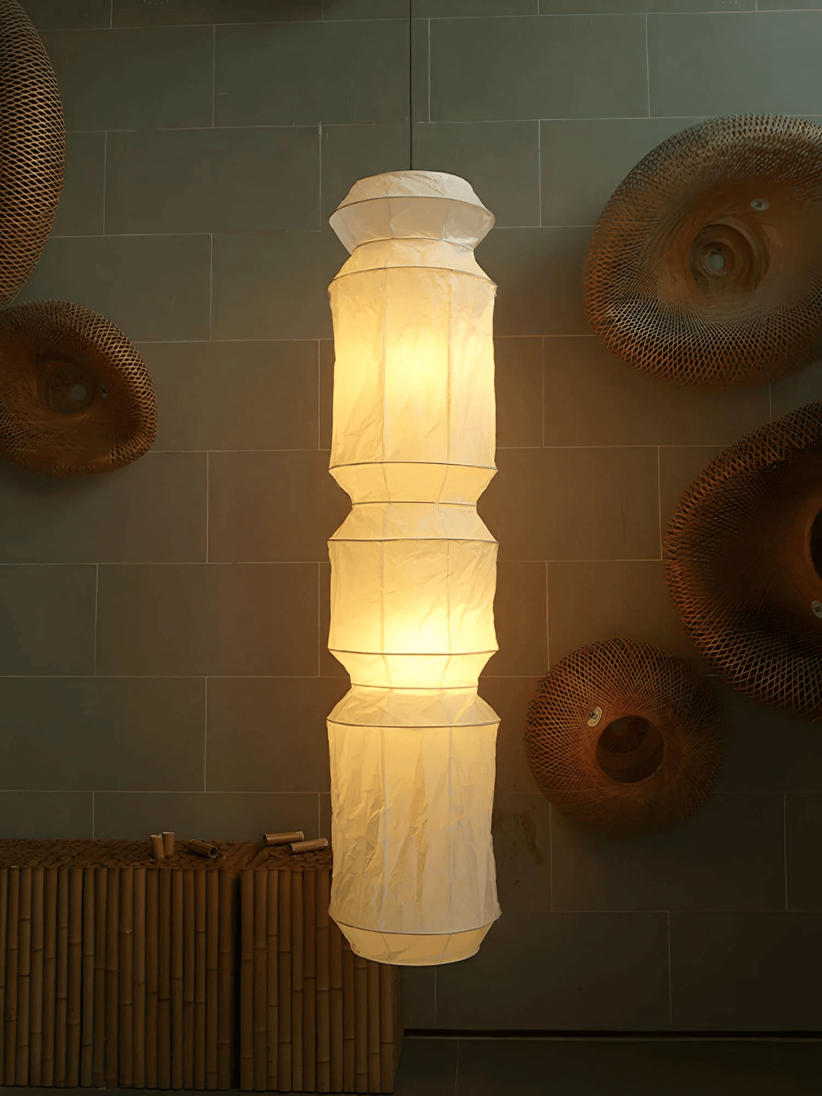 Celiel Suspension Papier Vintage