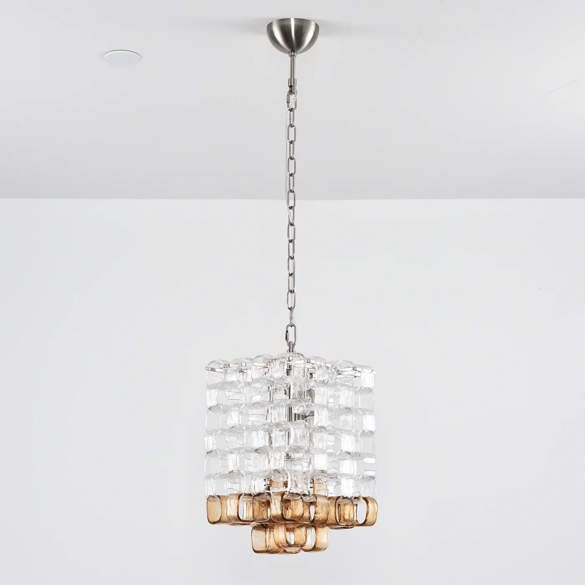 Valuna Lustre en Verre de Murano Géométrique