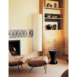 Clara Minimalist Rice Paper Floor Lamp-Neutral Decor