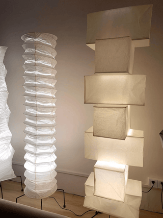 Clara Minimalist Rice Paper Floor Lamp-Neutral Decor