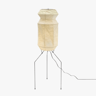 Hazel Modern Rice Paper Floor Lamp-Neutral Decor