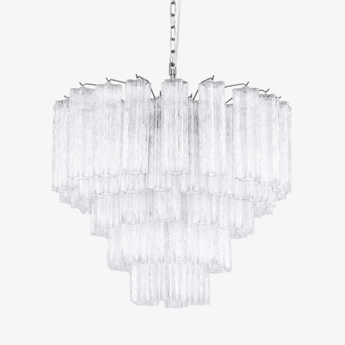 Elvira Lustre Transparent Verre Multi-Étage Cristal Lueur