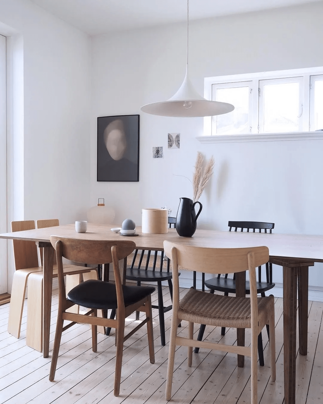 Semi Swag Pendant Light-Neutral Decor