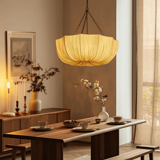 Aurelia Lustre Suspendu Vintage En Tissu-Luire