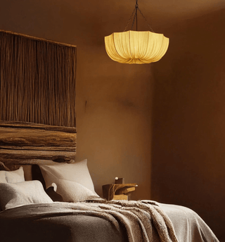 Aurelia Lustre Suspendu Vintage En Tissu-Luire