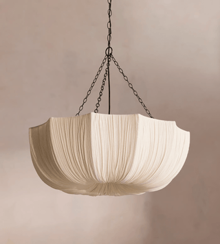 Aurelia Lustre Suspendu Vintage En Tissu-Luire