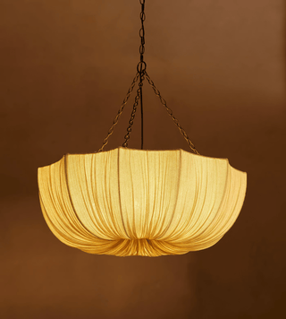 Aurelia Lustre Suspendu Vintage En Tissu-Luire
