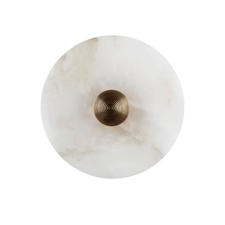Selene Plafonnier Minimaliste en Albâtre-Luire