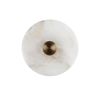 Selene Plafonnier Minimaliste en Albâtre-Luire