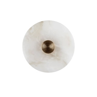 Selene Plafonnier Minimaliste en Albâtre-Luire