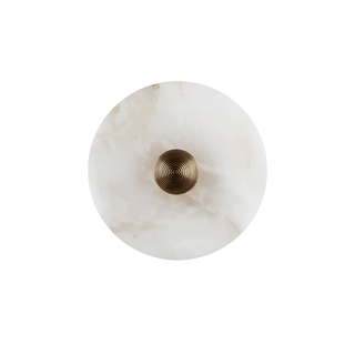 Selene Plafonnier Minimaliste en Albâtre-Luire