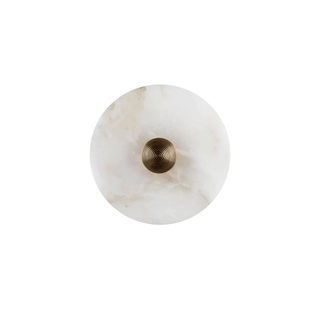 Selene Plafonnier Minimaliste en Albâtre-Luire