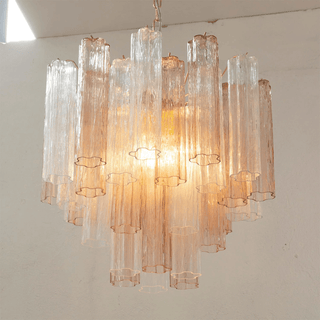 Aurora Lustre Murano Verre Étagé