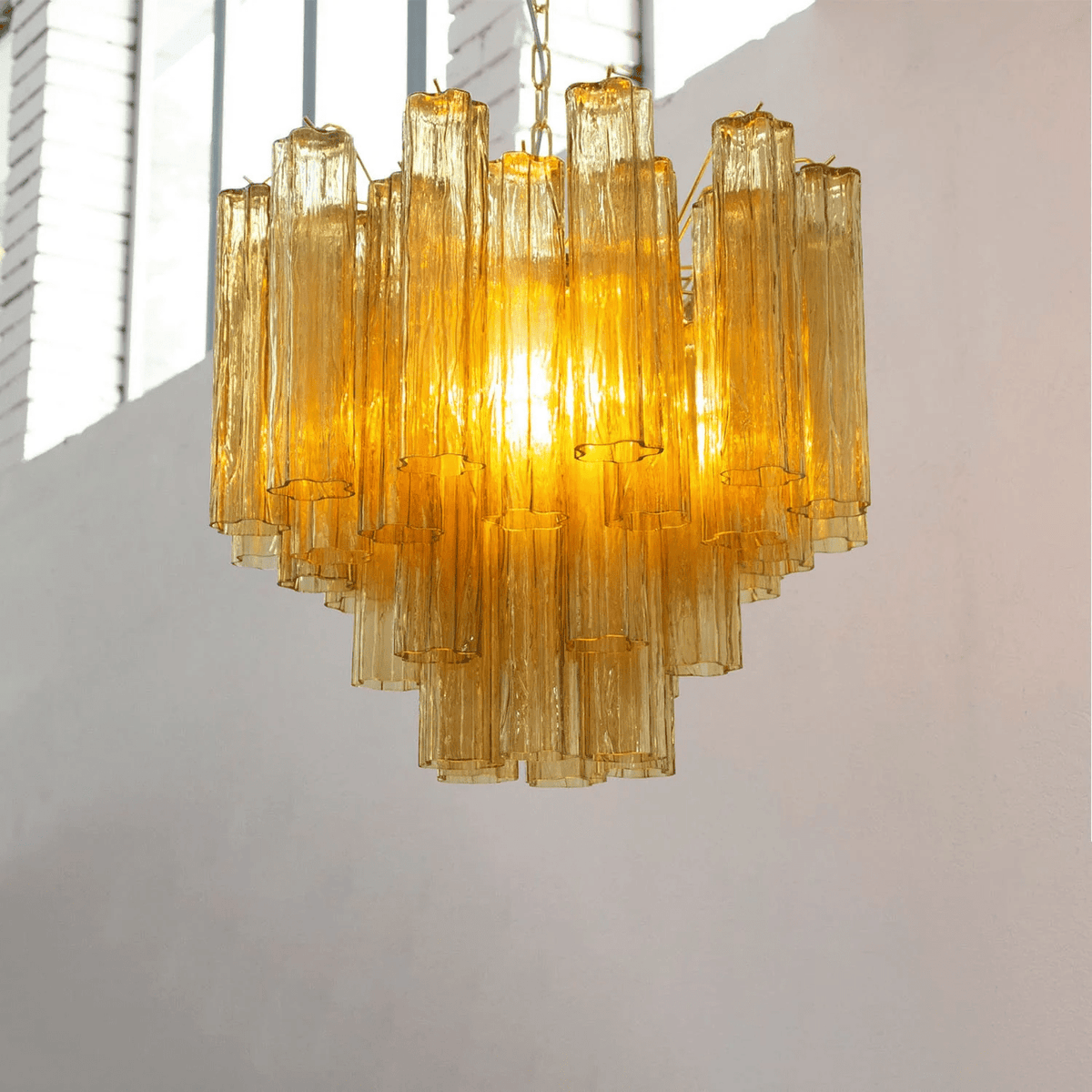Mirina Lustre Murano Verre Étagé