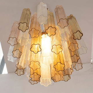 Aurora Lustre Murano Verre Étagé