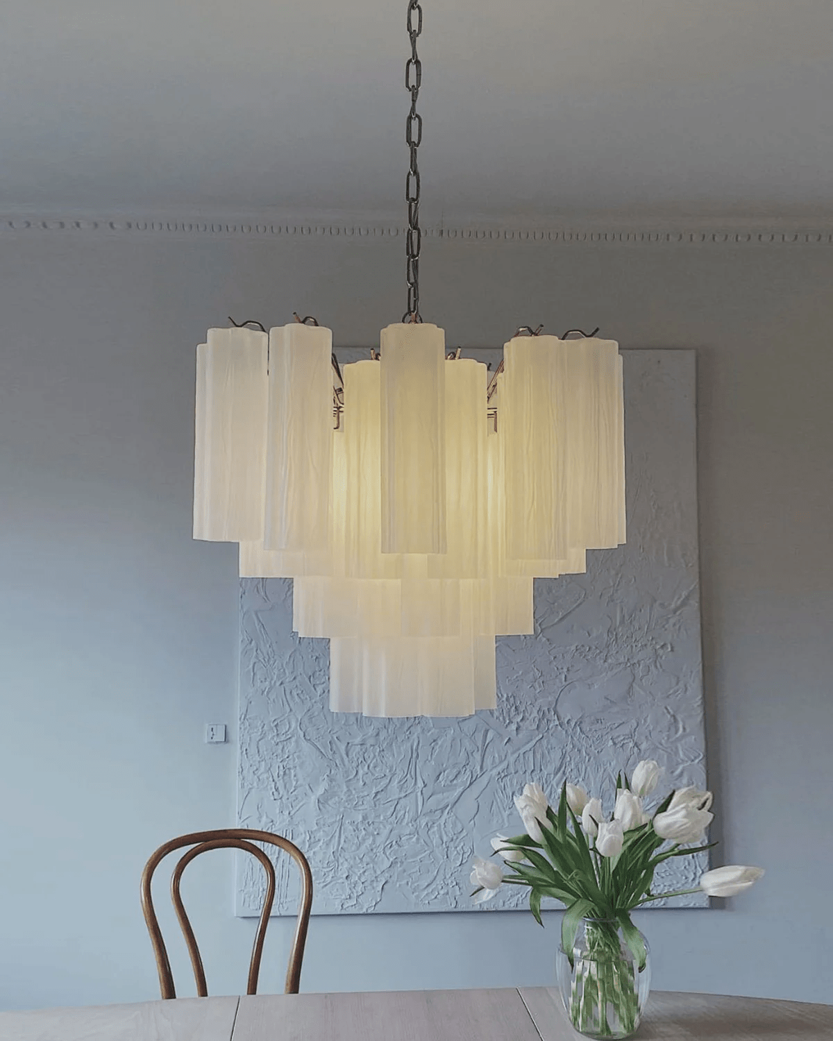 Mirina Lustre Murano Verre Étagé