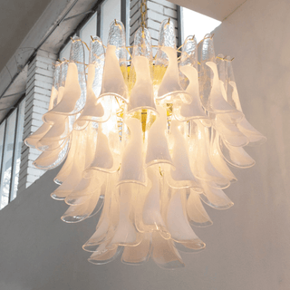 Aurora Lustre Murano Verre Étagé Italien