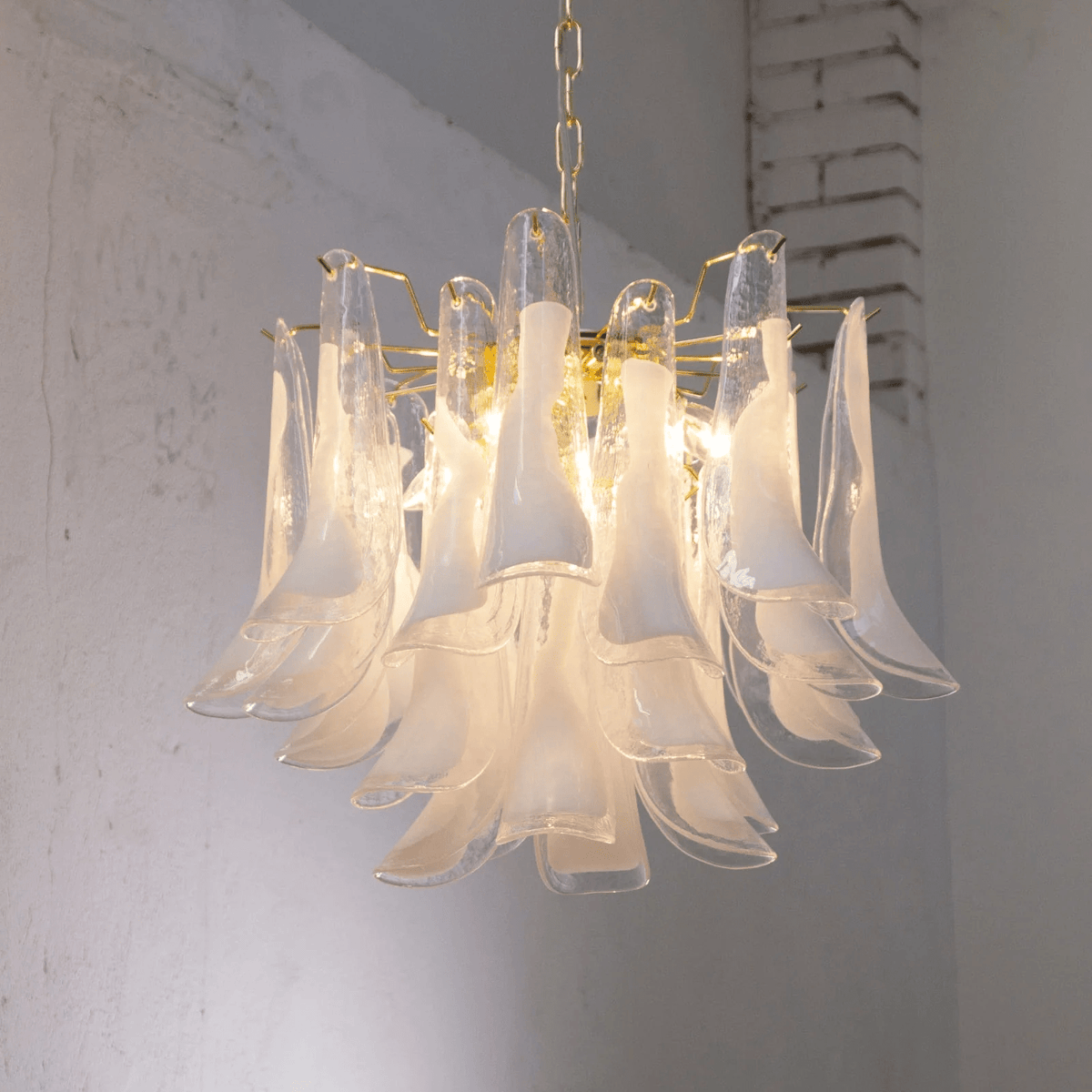 Orlenae Lustre Murano Verre Étagé Italien