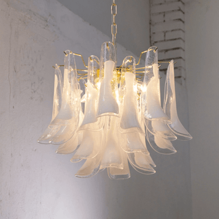 Aurora Lustre Murano Verre Étagé Italien