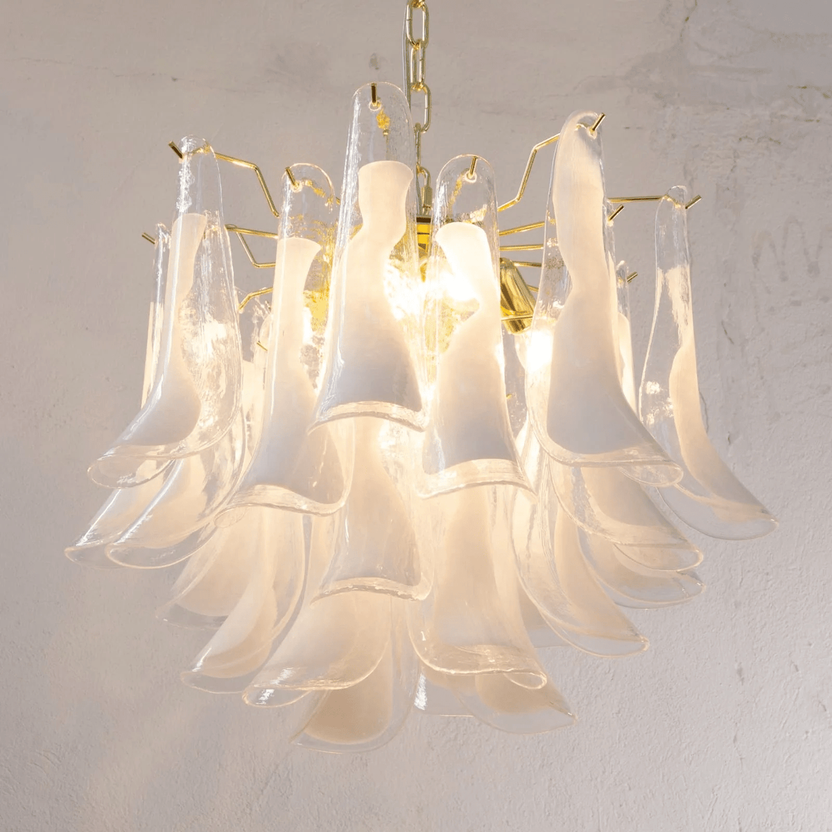 Orlenae Lustre Murano Verre Étagé Italien