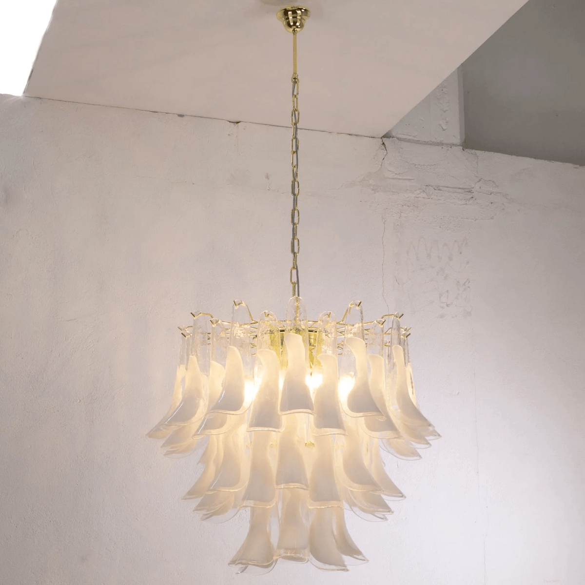 Orlenae Lustre Murano Verre Étagé Italien