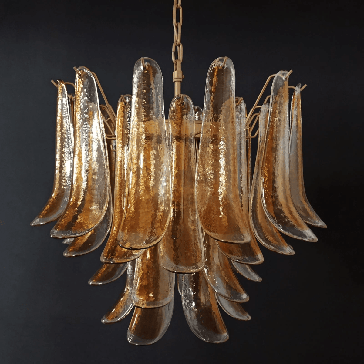 Orlenae Lustre Murano Verre Étagé Italien