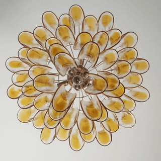 Aurora Lustre Murano Verre Étagé Italien