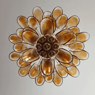 Aurora Lustre Murano Verre Étagé Italien