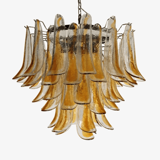 Aurora Lustre Murano Verre Étagé Italien