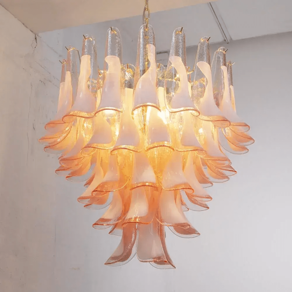 Orlenae Lustre Murano Verre Étagé Italien