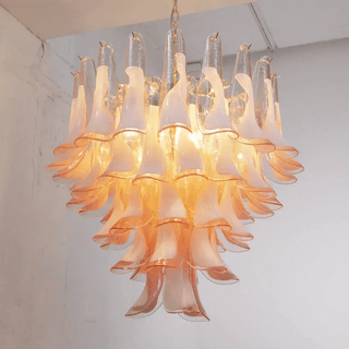 Aurora Lustre Murano Verre Étagé Italien