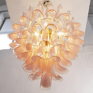 Aurora Lustre Murano Verre Étagé Italien