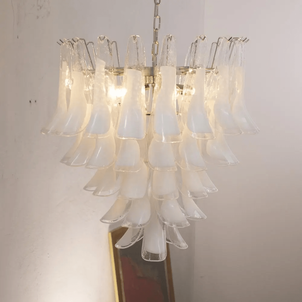 Orlenae Lustre Murano Verre Étagé Italien