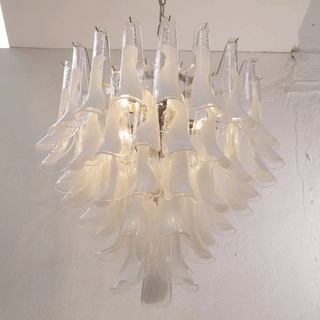 Aurora Lustre Murano Verre Étagé Italien