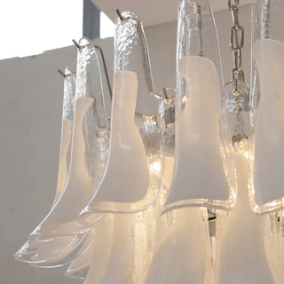 Aurora Lustre Murano Verre Étagé Italien