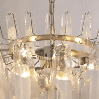 Aurora Lustre Murano Verre Étagé Italien