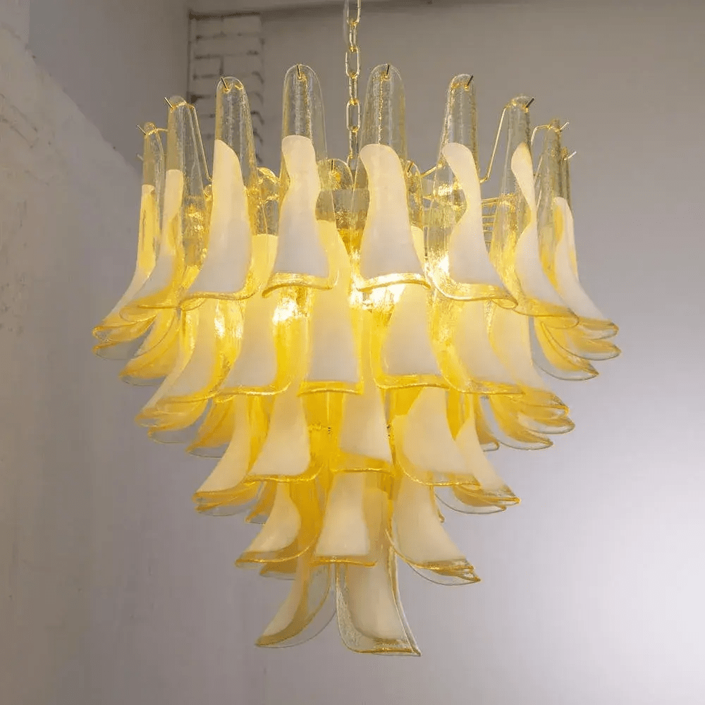 Orlenae Lustre Murano Verre Étagé Italien