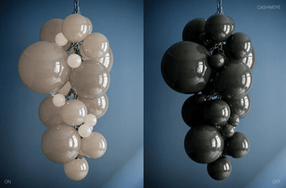 Aurora Lustre En Verre De Murano Grappes De Raisins Art Déco