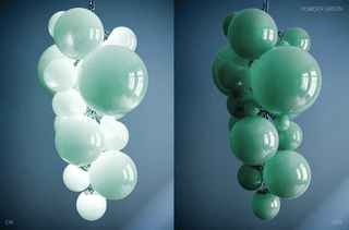 Aurora Lustre En Verre De Murano Grappes De Raisins Art Déco