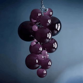 Aurora Lustre En Verre De Murano Grappes De Raisins Art Déco