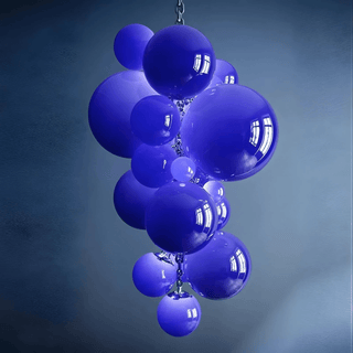 Aurora Lustre En Verre De Murano Grappes De Raisins Art Déco