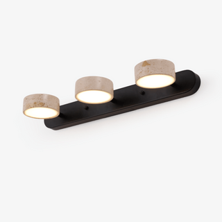 Orshaa Linéaire Travertin Vanité Lumière