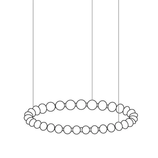 Zalvarin Lustre Sputnik en Laiton