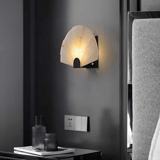 Aurelia Applique Murale Minimaliste en Albâtre