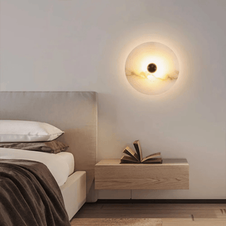 Selene Plafonnier Minimaliste en Albâtre-Luire