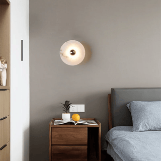 Selene Plafonnier Minimaliste en Albâtre-Luire