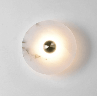 Selene Plafonnier Minimaliste en Albâtre-Luire