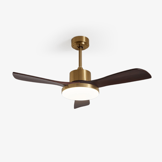 Xen Plafonnier Ventilateur Moderne en Bois